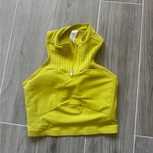 Lululemon crop zip up top